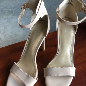 Xappeal Blush Pink Strapped Heels Size 9